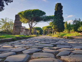 Via Appia - the southern 'Via Francigena' from Rome to Formia